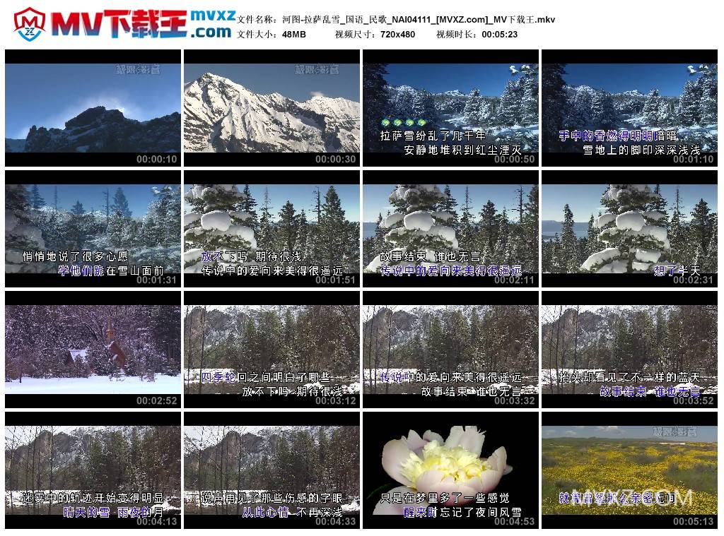 河图-拉萨乱雪_国语_民歌_NAI04111